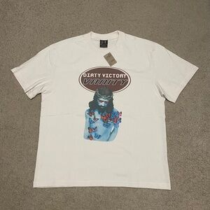 Saint Micheal Dirty Vanity Tee - Size L (Oversized)